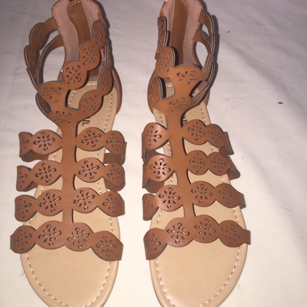 JustFab gladiator sandals. Size 7.5